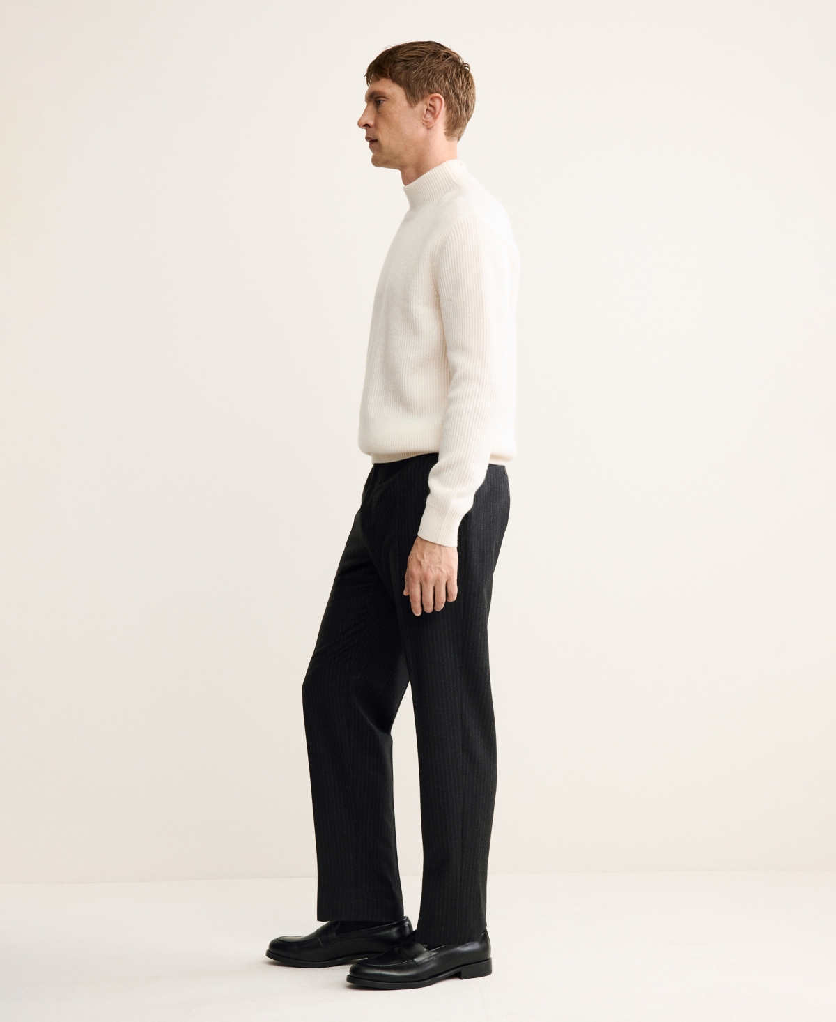 Mango Men's Wool Turtleneck Sweater