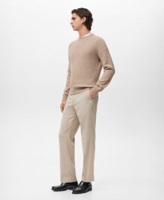 Men's Fine-Knit Wool-Blend Sweater