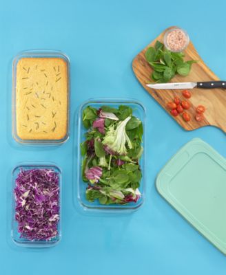 Borosilicate Glass Oven Dishes with Lids, Set of 4