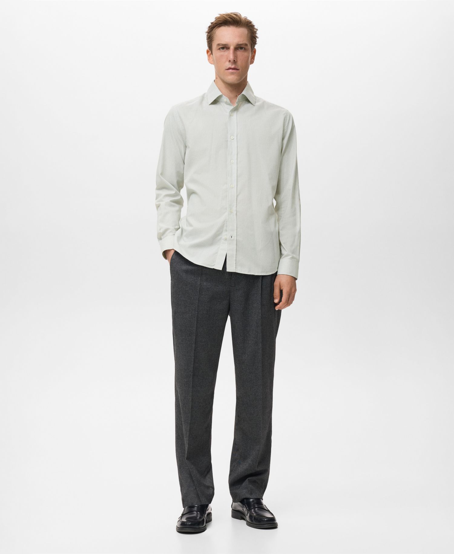 Men's Regular Cotton Shirt