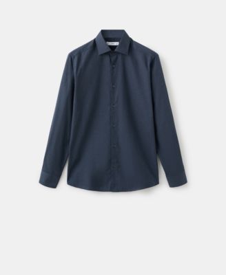Men's Regular-Fit Cotton Shirt