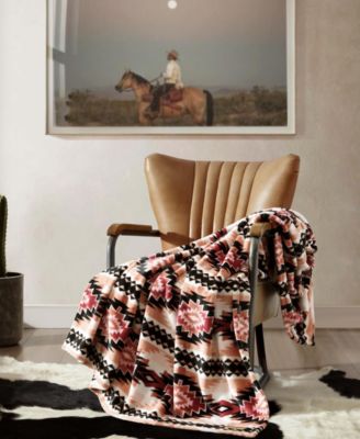 Printed Ultra Soft Plush Fleece Throw, 50" x 70"