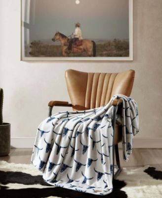 Printed Ultra Soft Plush Fleece Throw, 50" x 70"