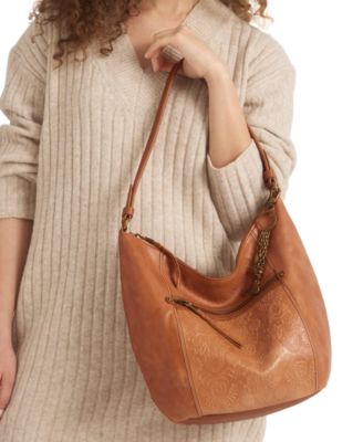 Women's Sequoia Leather Large Hobo Bag