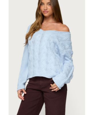 Women's Inga Oversized Cable Knit Sweater