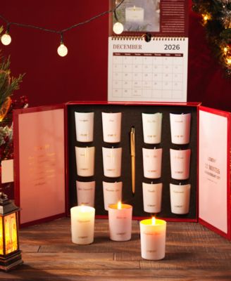 14-Pc. Limited Edition Candle Advent Calendar Aromatherapy Gift Set