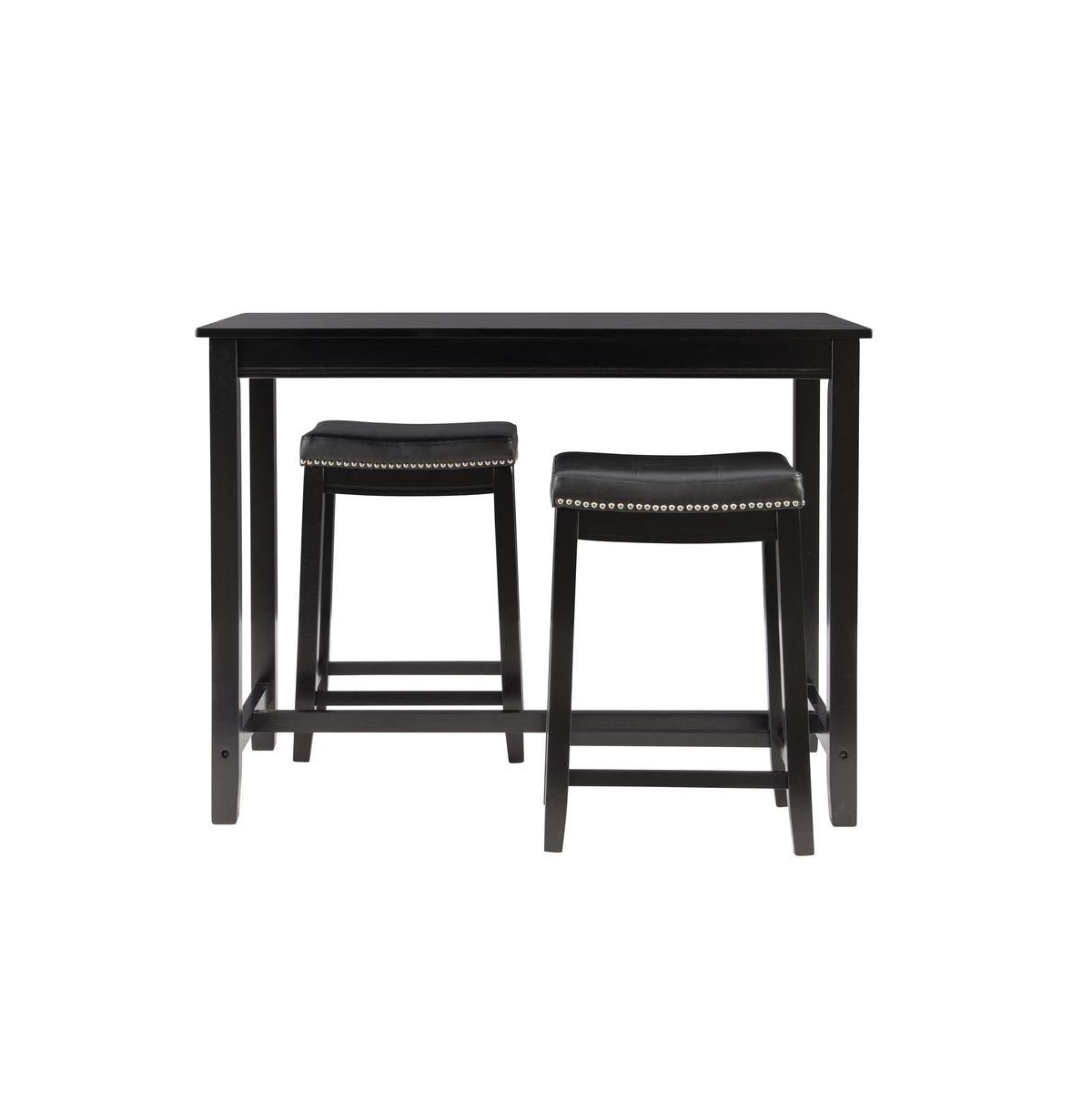 Linon Claridge 3Pc Counter Set