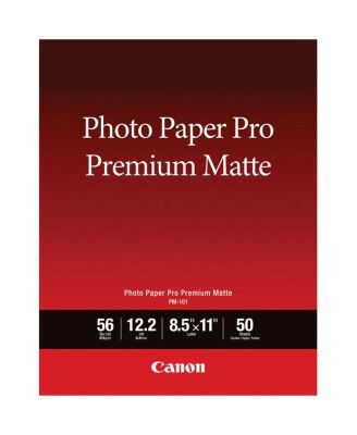 2 Pack Pro Premium Matte PM-101 Photo Paper, 8.5x11", 50 Sheets