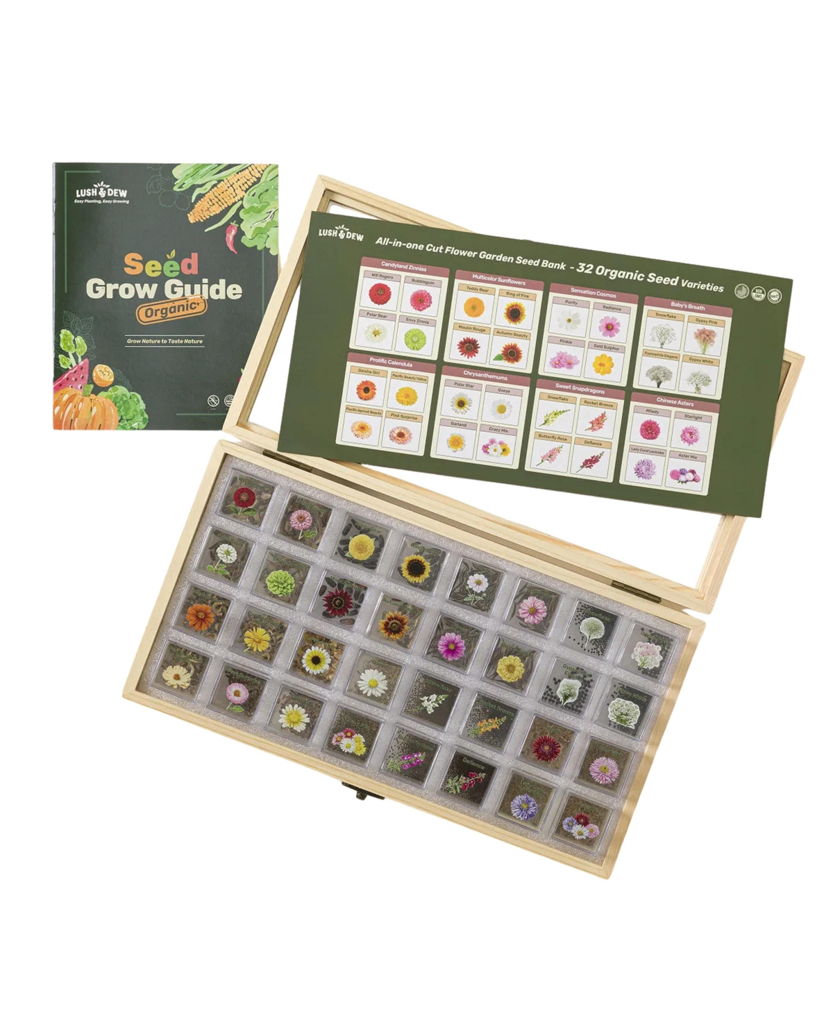 Uncommon Goods Endless Bouquets Gardener's Seed Bank Set