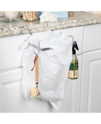 Metal Over the Door Trash Bag Holder
