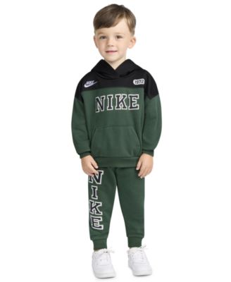 Boys' Toddler 2T-4T Sportswear P.E. Blocked Pullover and Pant, 2-Piece Set