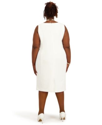 Women's Sleeveless Sheath Dress, Regular and Plus Size