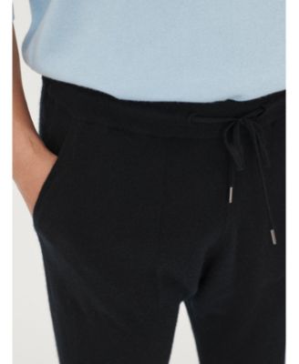 Men's Cashmere Jogger Black
