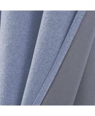 Boden 100% Blackout Grommet Curtain Panel 54" x 90" Denim