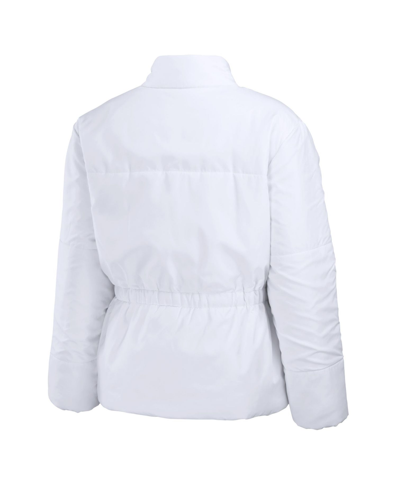 Women's White Tennessee Titans Packable Full-Zip Puffer Jacket