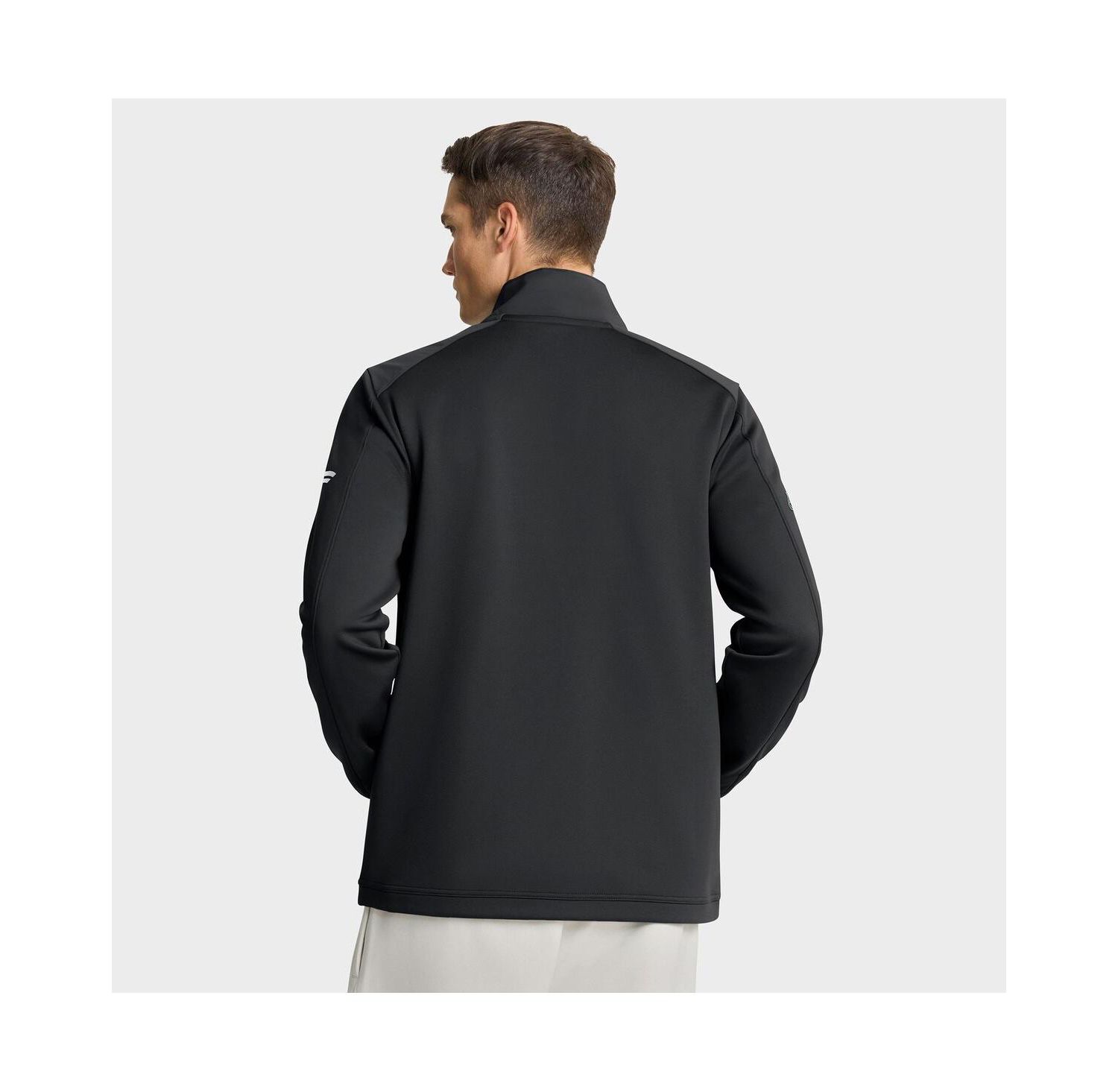 Men's Black Carolina Hurricanes Authentic Pro Rink Full-Zip Jacket