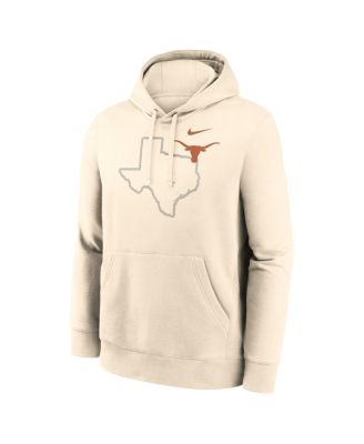 Men's Cream Texas Longhorns Campus Shadow Hoodie