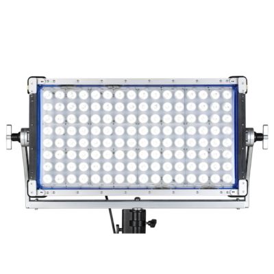 Vortex8 Soft 2x1 RRGBBW 650W LED Light with Yoke, Dome Diffuser and Hard Case
