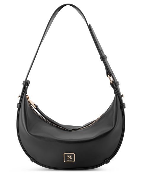 Женская сумка Nine West Laramie Covertible Crossbody Medium Hobo, цвет: Чёрный