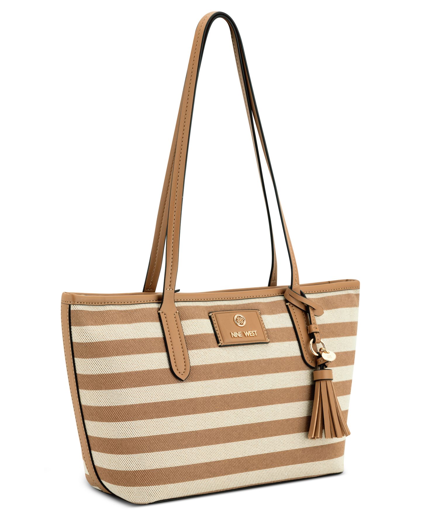 Женская сумка Nine West Nori Large Shopper, цвет: Натуральный верблюжий — фото 3