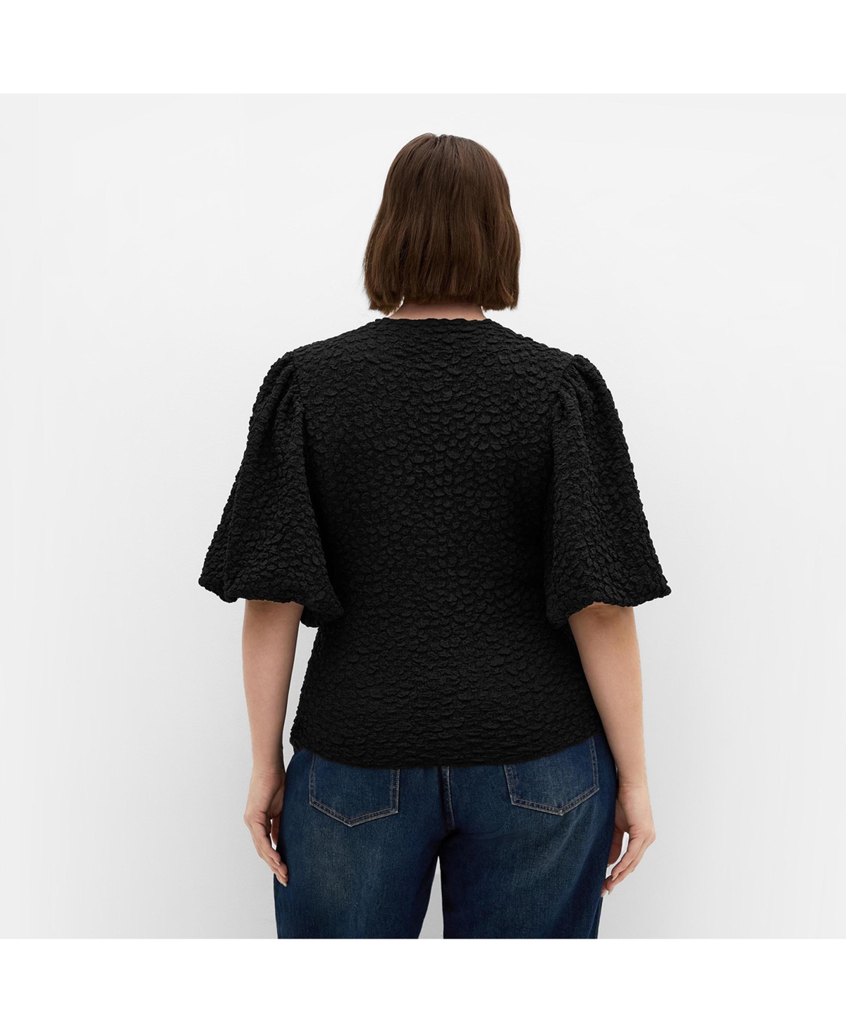 City Chic Women's Chrissie V Neck Top