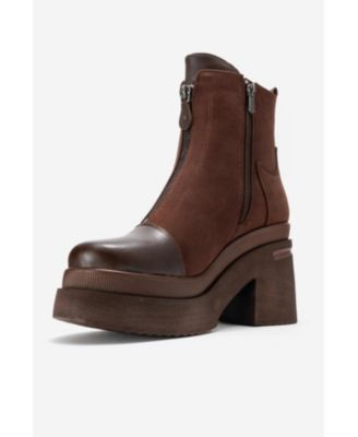 Women Ardenne Platform Zip Boot