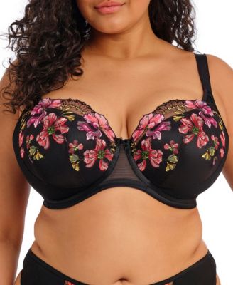 Plus Size Teagan Underwire Padded Half Cup Bra