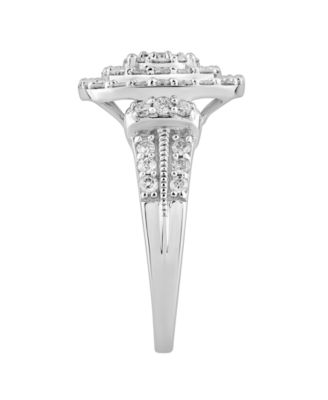 Diamond Ring (1 ct. t.w.) in 10k White Gold