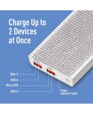 5,000mAh Rapid Charging Multi-Port Slim Power Bank