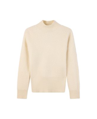 Women's Mongolian Cashmere High-neck Sweater