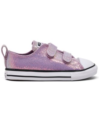 Toddler Girls Chuck Taylor All Star Glitter Casual Sneakers from Finish Line