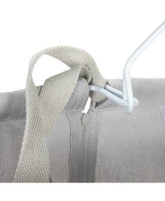 Door Hanging Laundry Bag, Grey