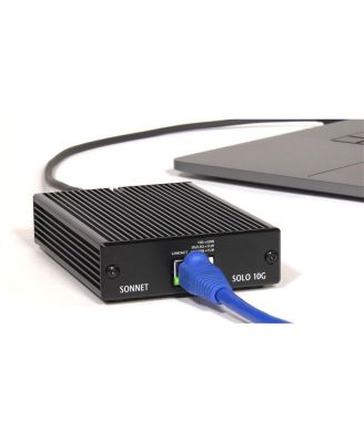 Solo 10G Thunderbolt 3 to 10 Gigabit Ethernet Adapter with NBASE-T Support