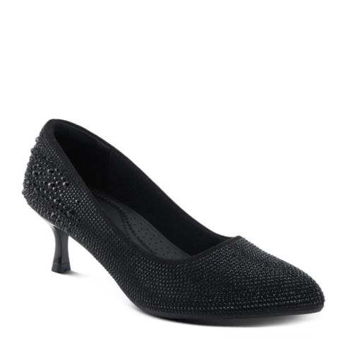 Женские туфли Patrizia Tyanna Kitten Heel Pump with Cushioned Insole, цвет: Чёрный