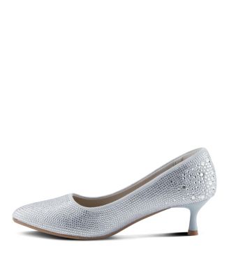 Tyanna Kitten Heel Pump with Cushioned Insole