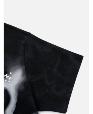 Men's Washed Abstract Graphic Tee