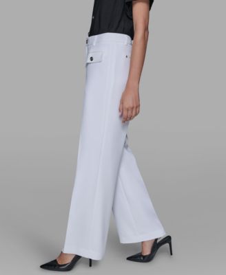 Women's Mid Rise Straight Leg Pants