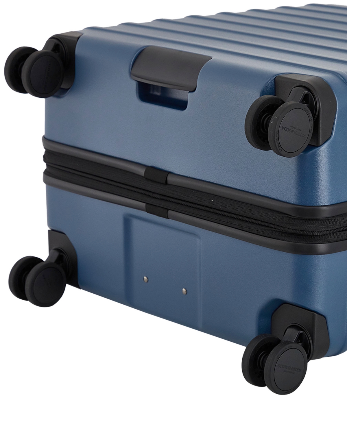 Scotch & Soda Tilburg 24" Check-in Trunk Suitcase In Blue