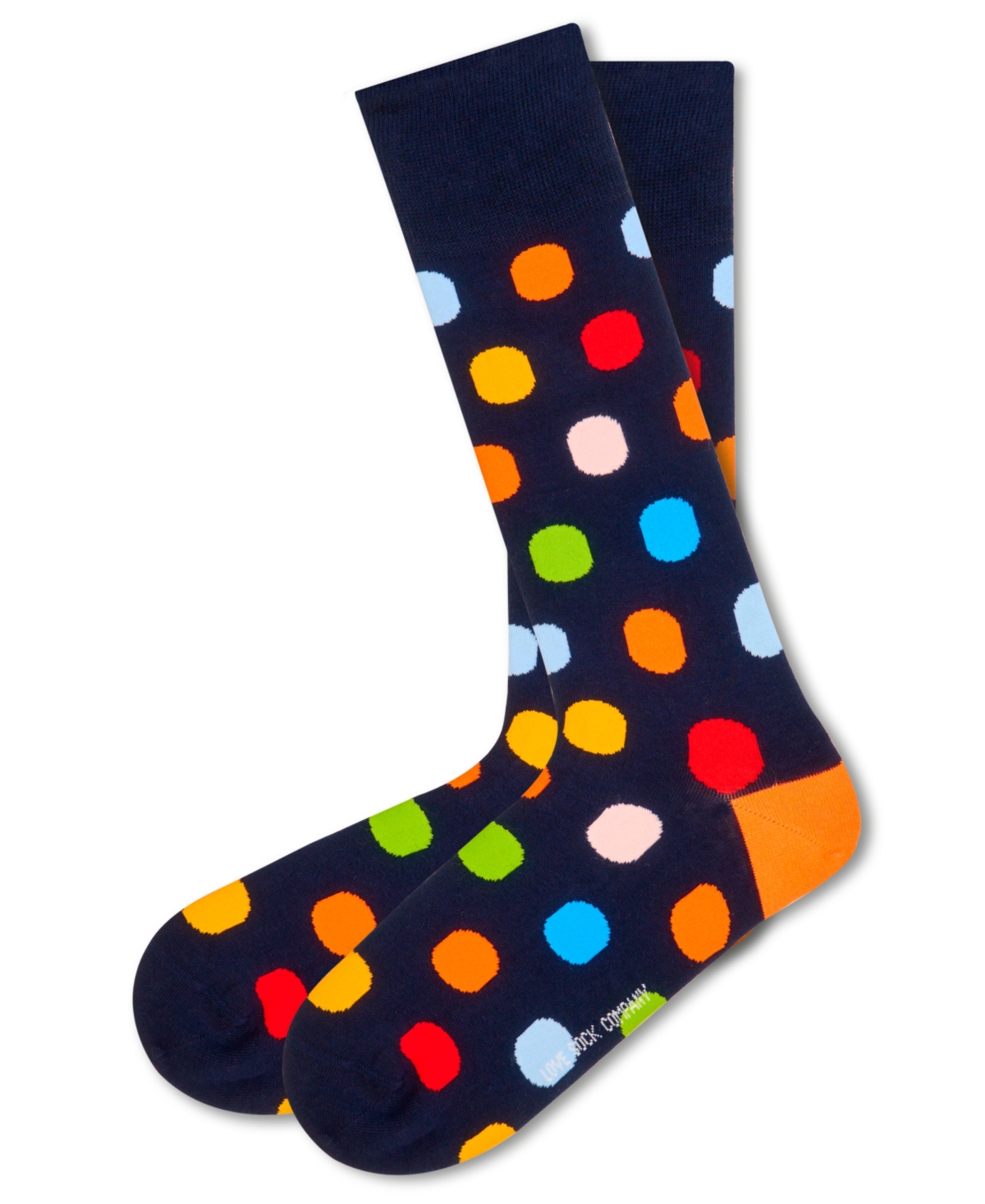 Love Sock Company Men's Big Polka Socks