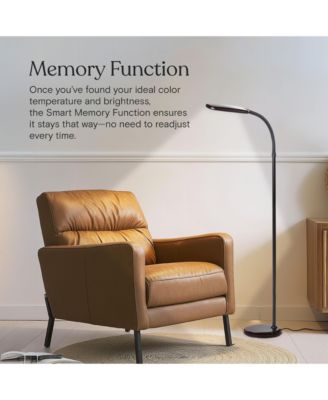 Litespan 53" Dimmable LED Reading Task Lamp with Height Adjustable Gooseneck