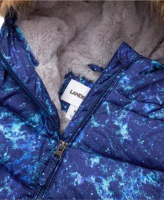 Girls Fleece Lined Parka