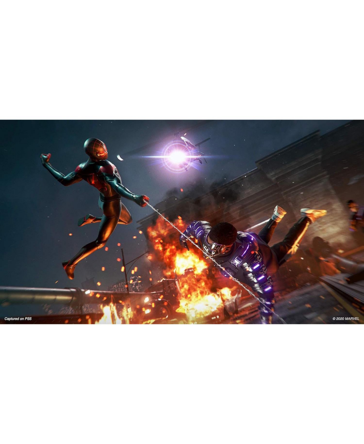 Sony PlayStation 5 Slim Disc Bundle with Spider-Man: Miles Morales, Epos Headset and MightySkins Code