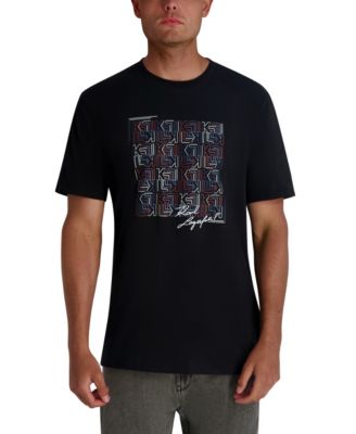 Men's Squared Print T-Shirt