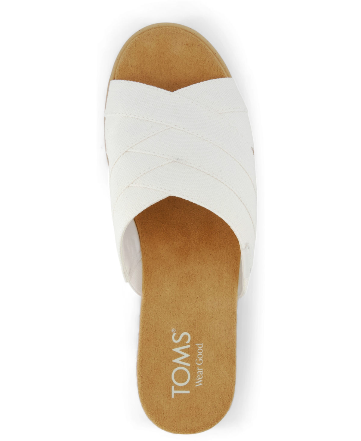 Toms Women's Diana Crossover Mule Wedge Sandal
