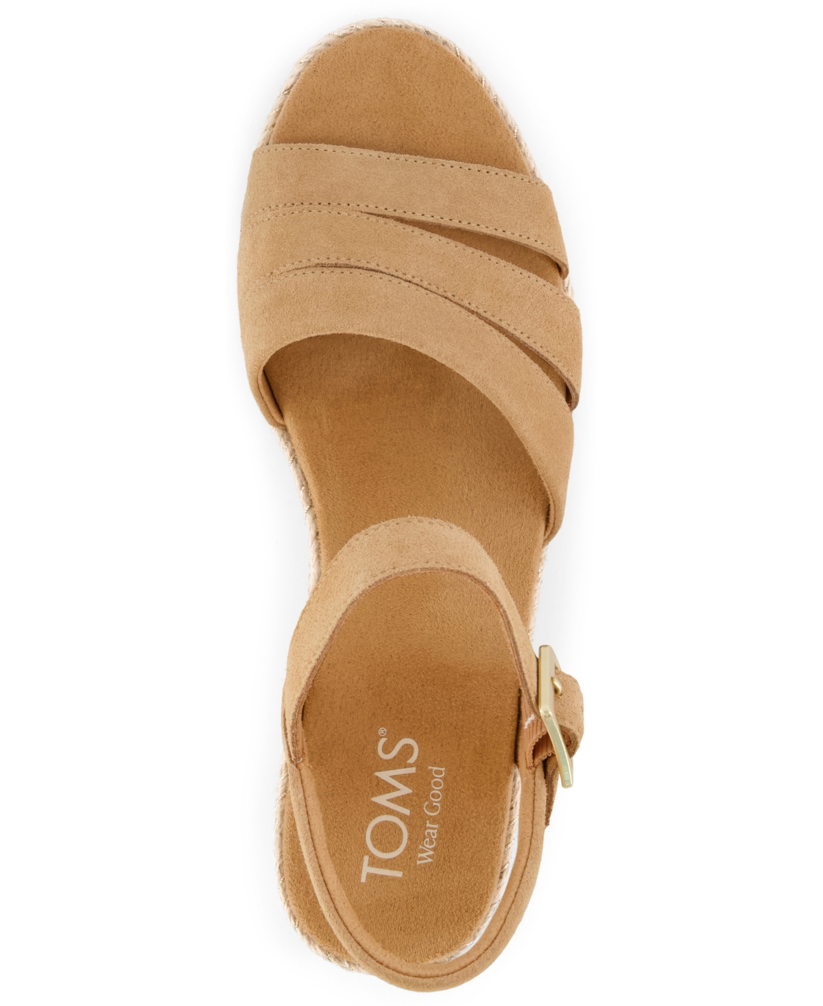 Toms Women's Julia Open Toe Wedge Sandals