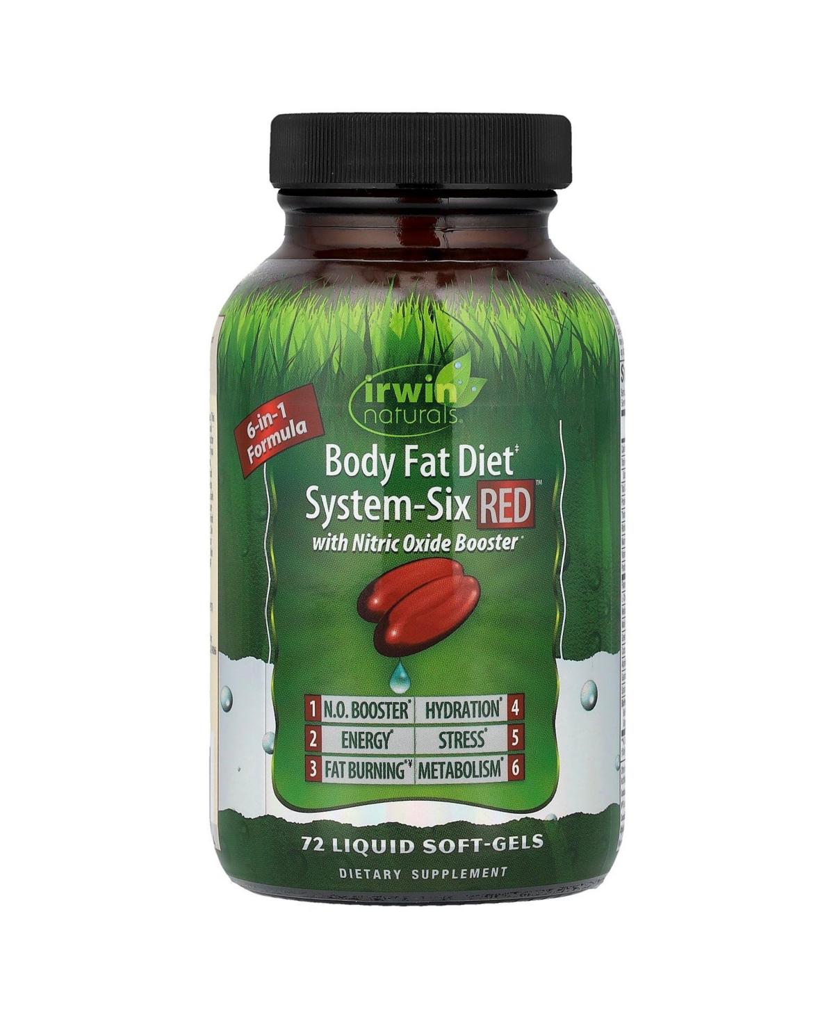 Irwin Naturals Body Fat Diet System-Six Red