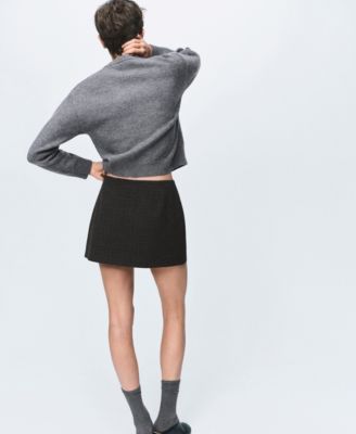 Women's Buttons Chunky-Knit Cardigan