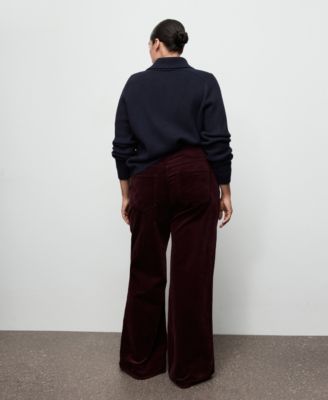 Women's Wide-Leg Corduroy Jeans