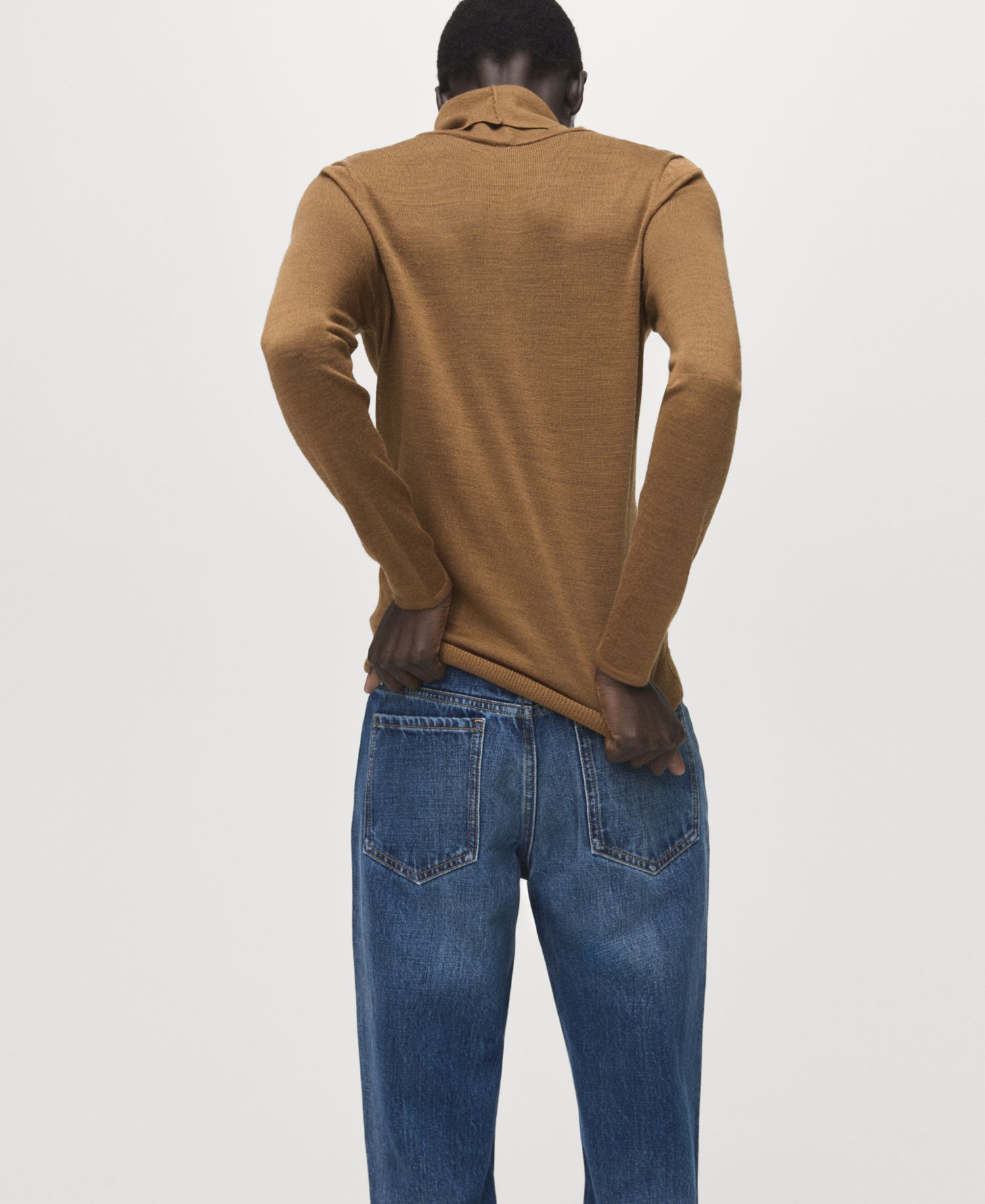Women's Wool-Blend Turtleneck Sweater