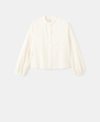 Women's Embroidered Lyocell Blouse